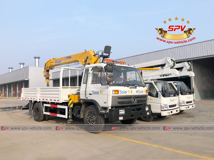 Telescopic Crane Truck and Aerial Platform Truck